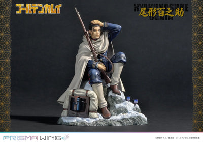 Golden Kamuy - Ogata Hyakunosuke - Prisma Wing PWGDKM-02P - 1/7 (Prime 1 Studio)ㅤ – Prime 1 Studio – ActionFigure Brasil — ângulo diferente