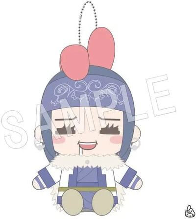 Golden Kamuy - Sanrio Characters - Asirpa - Golden Kamuy x Sanrio Characters - Osuwari Nuigurumi Mascot - Plush Mascot - My Melody (Chugai Mining)ㅤ – Chugai Mining – ActionFigure Brasil