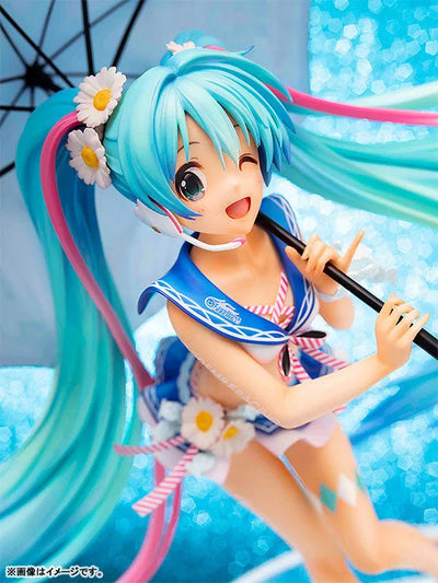 GOOD SMILE Racing - Hatsune Miku - 1/7 - Racing 2019, Thailand Ver. (Good Smile Company)ㅤ – Good Smile Company – ActionFigure Brasil — com base expositora