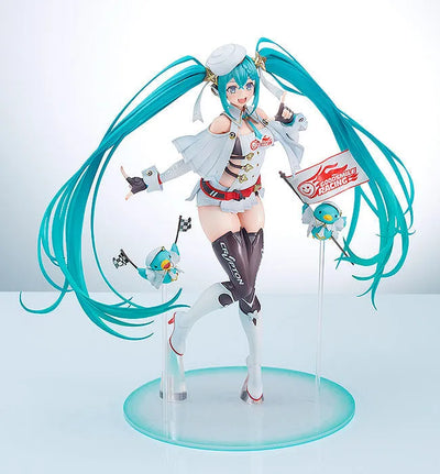 GOOD SMILE Racing - Hatsune Miku - 1/7 - Racing 2023 Ver. (Good Smile Company)ㅤ – Good Smile Company – ActionFigure Brasil — ambientada