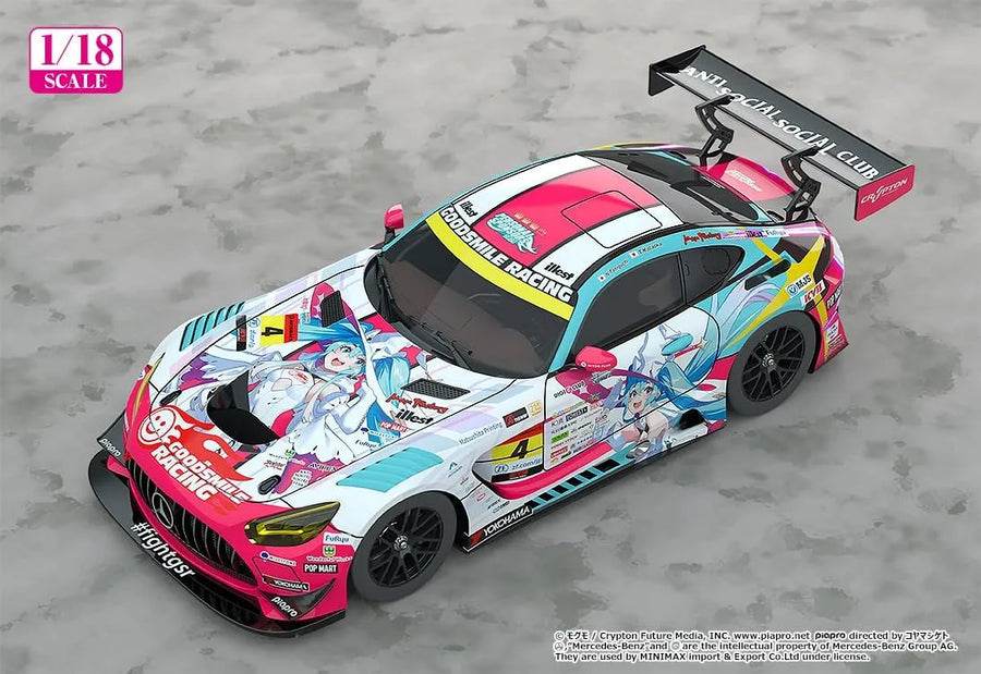 Good Smile Racing - Hatsune Miku -  AMG 2024 - 1/18 - Kaimaku-sen Vers. (Good Smile Company) [Shop Exclusive]ㅤ – Good Smile Company – ActionFigure Brasil