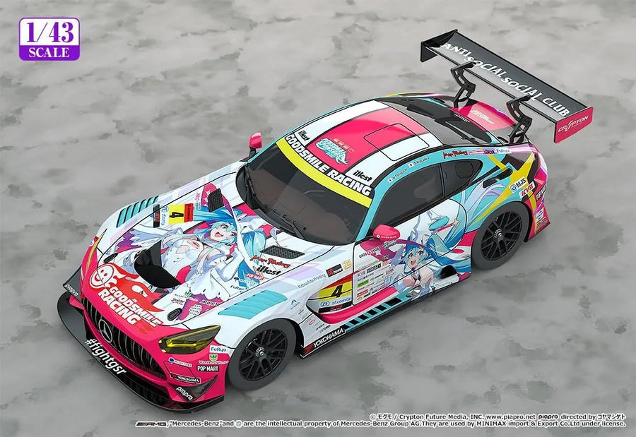 Good Smile Racing - Hatsune Miku - AMG 2024 - 1/43 - Kaimaku-sen Vers. (Good Smile Company) [Shop Exclusive]ㅤ – Good Smile Company – ActionFigure Brasil