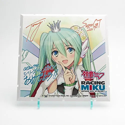 GOOD SMILE Racing - Hatsune Miku - Dioramansion 150 - Dioramansion 150: Racing Miku Pit 2017 Optional Panels - 2017 Season Champions - Racing 2017 ver. (Good Smile Company, PLM)ㅤ – PLUM – ActionFigureBrasil