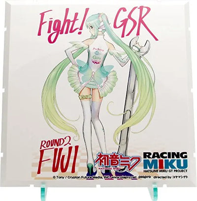 GOOD SMILE Racing - Hatsune Miku - Dioramansion 150 - Dioramansion 150: Racing Miku Pit 2017 Optional Panels - Rd.2 FUJI - Racing 2017 ver. (Good Smile Company, PLM)ㅤ – Good Smile Company As Distributor,PLM As Manufacturer – ActionFigure Brasil