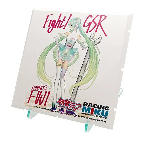 GOOD SMILE Racing - Hatsune Miku - Dioramansion 150 - Dioramansion 150: Racing Miku Pit 2017 Optional Panels - Rd.2 FUJI - Racing 2017 ver. (Good Smile Company, PLM)ㅤ – Good Smile Company As Distributor,PLM As Manufacturer – ActionFigure Brasil