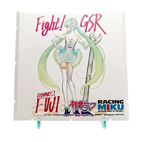 GOOD SMILE Racing - Hatsune Miku - Dioramansion 150 - Dioramansion 150: Racing Miku Pit 2017 Optional Panels - Rd.2 FUJI - Racing 2017 ver. (Good Smile Company, PLM)ㅤ – Good Smile Company As Distributor,PLM As Manufacturer – ActionFigure Brasil