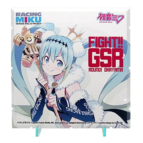 GOOD SMILE Racing - Hatsune Miku - Dioramansion 150 - Dioramansion 150: Racing Miku Pit 2018 Optional Panels - Rd. 1 Okayama - Racing 2018 ver. (Good Smile Company, PLM)ㅤ – Good Smile Company As Distributor,PLM As Manufacturer – ActionFigure Brasil