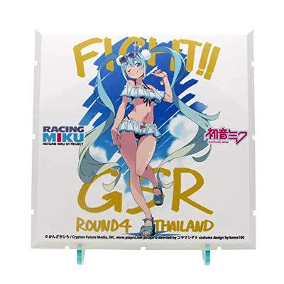 GOOD SMILE Racing - Hatsune Miku - Dioramansion 150 - Dioramansion 150: Racing Miku Pit 2018 Optional Panels - Rd.4 THAILAND - Racing 2018 ver., (Good Smile Company, PLM)ㅤ – Good Smile Company As Distributor,PLM As Manufacturer – ActionFigure Brasil