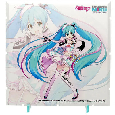 GOOD SMILE Racing - Hatsune Miku - Dioramansion 150 - Dioramansion 150: Racing Miku Pit 2019 Optional Panels - Key Visual 1 (Good Smile Company, PLM)ㅤ – Good Smile Company As Distributor,PLM As Manufacturer – ActionFigure Brasil — close