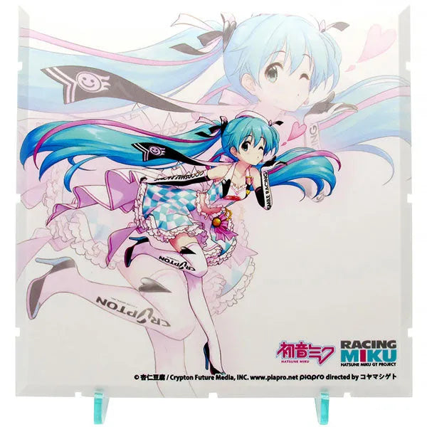 GOOD SMILE Racing - Hatsune Miku - Dioramansion 150 - Dioramansion 150: Racing Miku Pit 2019 Optional Panels - Key Visual 2 (Good Smile Company, PLM)ㅤ – Good Smile Company,PLM – ActionFigure Brasil