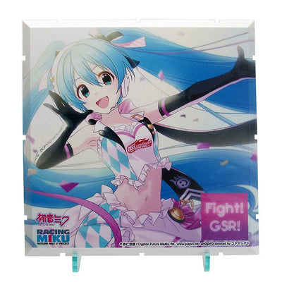 GOOD SMILE Racing - Hatsune Miku - Dioramansion 150 - Dioramansion 150: Racing Miku Pit 2019 Optional Panels - Racing 2019 ver., Rd. 3 SUZUKA (Good Smile Company, PLM)ㅤ – Good Smile Company As Distributor,PLM As Manufacturer – ActionFigure Brasil