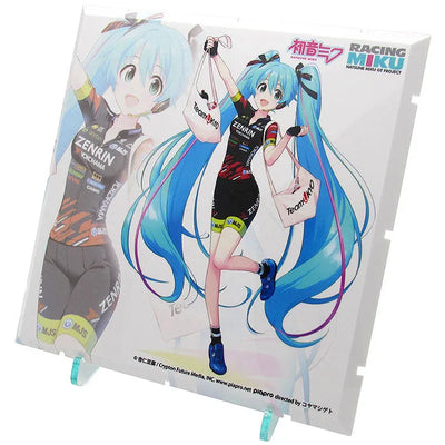 GOOD SMILE Racing - Hatsune Miku - Dioramansion 150 - Dioramansion 150: Racing Miku Pit 2019 Optional Panels - Racing 2019 ver., Team UKYO Support Ver. (Good Smile Company, PLM)ㅤ – PLUM – ActionFigureBrasil — detalhe do produto