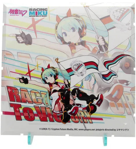 GOOD SMILE Racing - Hatsune Miku - Dioramansion 150 - Dioramansion 150: Racing Miku Pit 2020 Optional Panel - Racing 2020 Ver., Key Visual L (Good Smile Company, PLM)ㅤ – Good Smile Company As Distributor,PLM As Manufacturer – ActionFigure Brasil