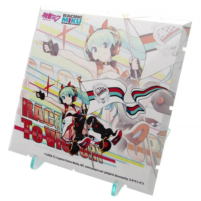 GOOD SMILE Racing - Hatsune Miku - Dioramansion 150 - Dioramansion 150: Racing Miku Pit 2020 Optional Panel - Racing 2020 Ver., Key Visual L (Good Smile Company, PLM)ㅤ – Good Smile Company As Distributor,PLM As Manufacturer – ActionFigure Brasil