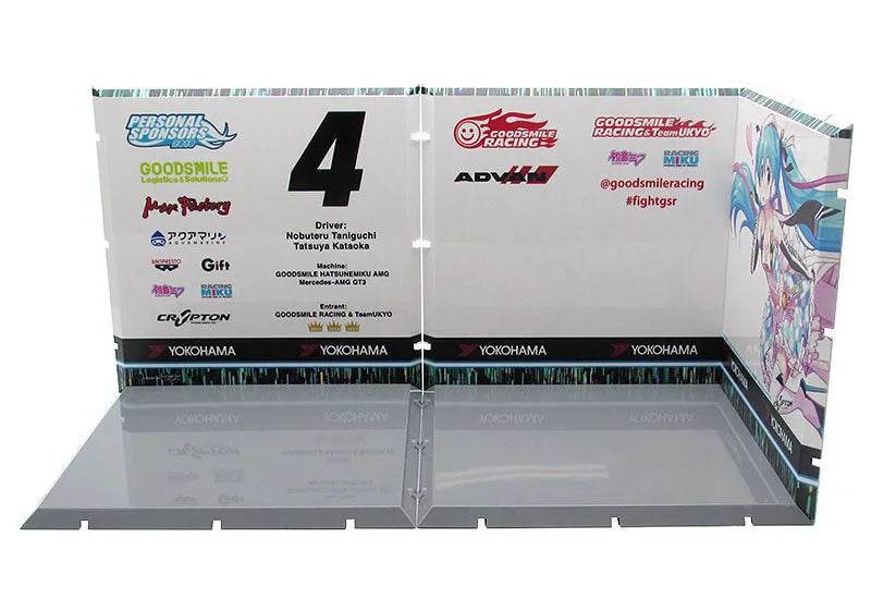 GOOD SMILE Racing - Hatsune Miku - Dioramansion 150 - Racing 2019 Ver., Pit A (Good Smile Company, PLM)ㅤ – Good Smile Company As Distributor,PLM As Manufacturer – ActionFigure Brasil