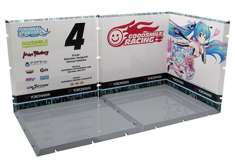 GOOD SMILE Racing - Hatsune Miku - Dioramansion 150 - Racing 2019 Ver., Pit B (Good Smile Company, PLM)ㅤ – Good Smile Company As Distributor,PLM As Manufacturer – ActionFigure Brasil