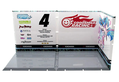 GOOD SMILE Racing - Hatsune Miku - Dioramansion 150 - Racing 2019 Ver., Pit B (Good Smile Company, PLM)ㅤ – PLUM – ActionFigureBrasil — detalhe do produto