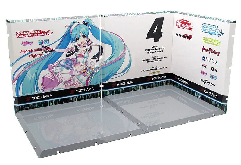 GOOD SMILE Racing - Hatsune Miku - Dioramansion 150 - Racing 2019 Ver., Pit C (Good Smile Company, PLM)ㅤ – PLUM – ActionFigureBrasil