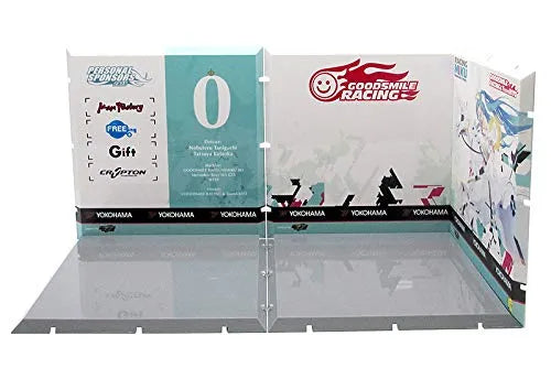 GOOD SMILE Racing - Hatsune Miku - Dioramansion 150 - Racing Miku 2015 Ver. Pit - Racing 2015 ver. (Good Smile Company, PLM)ㅤ – Good Smile Company As Distributor,PLM As Manufacturer – ActionFigure Brasil
