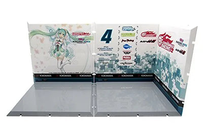 GOOD SMILE Racing - Hatsune Miku - Dioramansion 150 - Racing Miku 2017 Pit C - Racing 2017 ver. (Good Smile Company, PLM)ㅤ – PLUM – ActionFigureBrasil — detalhe do produto