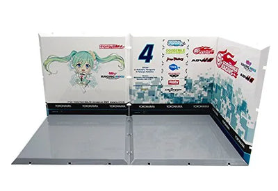 GOOD SMILE Racing - Hatsune Miku - Dioramansion 150 - Racing Miku 2017 Pit D - Racing 2017 ver. (Good Smile Company, PLM)ㅤ – PLUM – ActionFigureBrasil — detalhe do produto