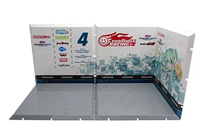 GOOD SMILE Racing - Hatsune Miku - Dioramansion 150 - Racing Miku 2017 Pit E - Racing 2017 ver. (Good Smile Company, PLM)ㅤ – PLUM – ActionFigureBrasil — detalhe do produto