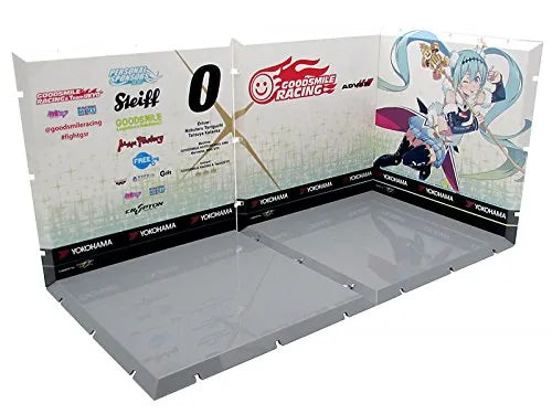 GOOD SMILE Racing - Hatsune Miku - Dioramansion 150 - Racing Miku 2018 Pit A - Racing 2018 ver. (Good Smile Company, PLM)ㅤ – PLUM – ActionFigureBrasil