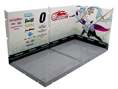 GOOD SMILE Racing - Hatsune Miku - Dioramansion 150 - Racing Miku 2018 Pit B - Racing 2018 ver. (Good Smile Company, PLM)ㅤ – Good Smile Company,PLM – ActionFigure Brasil — embalagem
