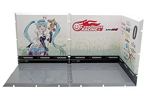 GOOD SMILE Racing - Hatsune Miku - Dioramansion 150 - Racing Miku 2018 Pit C - Racing 2018 ver. (Good Smile Company, PLM)ㅤ – Good Smile Company As Distributor,PLM As Manufacturer – ActionFigure Brasil