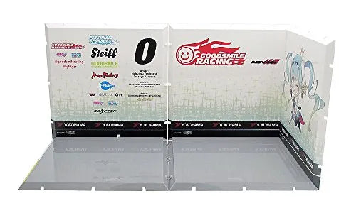 GOOD SMILE Racing - Hatsune Miku - Dioramansion 150 - Racing Miku 2018 Pit D - Racing 2018 ver. (Good Smile Company, PLM)ㅤ – Good Smile Company As Distributor,PLM As Manufacturer – ActionFigure Brasil