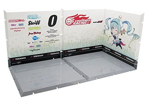 GOOD SMILE Racing - Hatsune Miku - Dioramansion 150 - Racing Miku 2018 Pit D - Racing 2018 ver. (Good Smile Company, PLM)ㅤ – Good Smile Company As Distributor,PLM As Manufacturer – ActionFigure Brasil