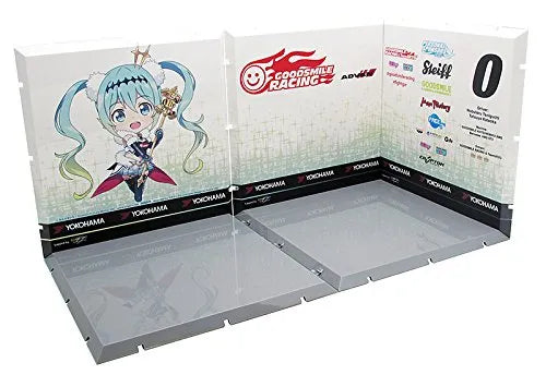 GOOD SMILE Racing - Hatsune Miku - Dioramansion 150 - Racing Miku 2018 Pit E - Racing 2018 ver. (Good Smile Company, PLM)ㅤ – Good Smile Company As Distributor,PLM As Manufacturer – ActionFigure Brasil
