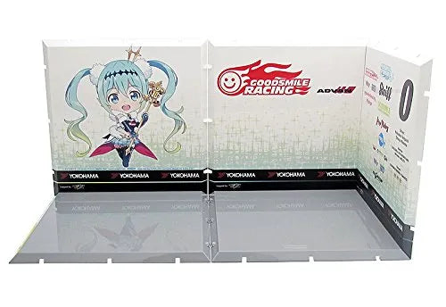 GOOD SMILE Racing - Hatsune Miku - Dioramansion 150 - Racing Miku 2018 Pit E - Racing 2018 ver. (Good Smile Company, PLM)ㅤ – Good Smile Company As Distributor,PLM As Manufacturer – ActionFigure Brasil