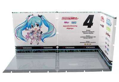 GOOD SMILE Racing - Hatsune Miku - Dioramansion 150 - Racing Miku 2019 Pit E - Racing 2019 ver. (Good Smile Company, PLM)ㅤ – Good Smile Company,PLM – ActionFigure Brasil — ângulo diferente