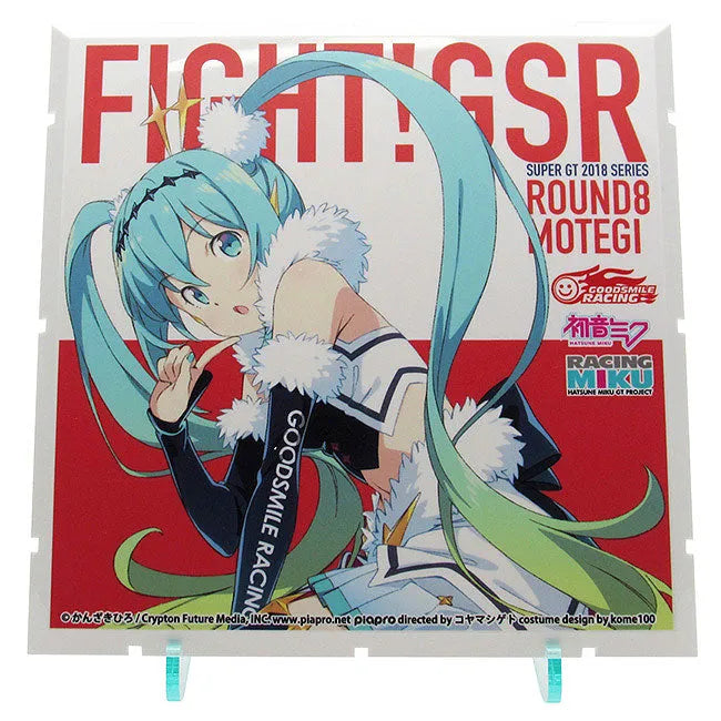 GOOD SMILE Racing - Hatsune Miku - Dioramansion 150: Racing Miku Pit 2018 Optional Panels - Rd. 8 Motegi (Good Smile Company, PLM)ㅤ – Good Smile Company As Distributor,PLM As Manufacturer – ActionFigure Brasil