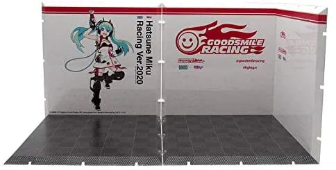 GOOD SMILE Racing - Hatsune Miku - Dioramansion 150: Racing Miku Pit 2020 Optional Panel - Racing 2020 Ver., Pit A (Good Smile Company)ㅤ – Good Smile Company,PLM – ActionFigure Brasil