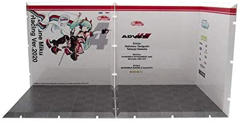 GOOD SMILE Racing - Hatsune Miku - Dioramansion 150: Racing Miku Pit 2020 Optional Panel - Racing 2020 Ver., Pit B (Good Smile Company)ㅤ – PLM – ActionFigure Brasil