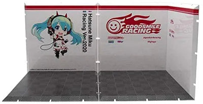 GOOD SMILE Racing - Hatsune Miku - Dioramansion 150: Racing Miku Pit 2020 Optional Panel - Racing 2020 Ver., Pit C (Good Smile Company)ㅤ – Good Smile Company – ActionFigure Brasil