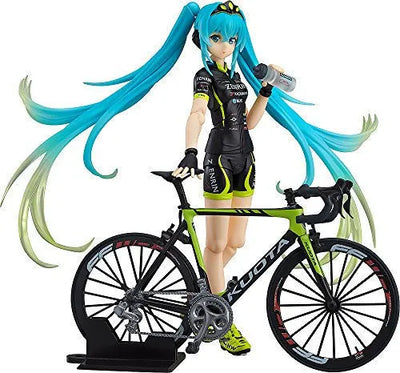 GOOD SMILE Racing - Hatsune Miku - Figma #307 - Racing 2015, Team Ukyo Cheer ver. (Max Factory)ㅤ – Max Factory – ActionFigure Brasil