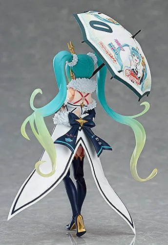 GOOD SMILE Racing - Hatsune Miku - Figma #SP-103 - Racing 2018 ver.  (GOOD SMILE Racing, Max Factory)ㅤ – GOOD SMILE Racing As Manufacturer,Max Factory As Producer – ActionFigure Brasil