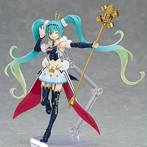 GOOD SMILE Racing - Hatsune Miku - Figma #SP-103 - Racing 2018 ver.  (GOOD SMILE Racing, Max Factory)ㅤ – GOOD SMILE Racing As Manufacturer,Max Factory As Producer – ActionFigure Brasil