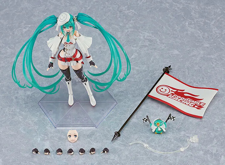 GOOD SMILE Racing - Hatsune Miku - Figma #SP-161 - Racing 2023 Ver. (GOOD SMILE Racing, Max Factory)ㅤ – Max Factory – ActionFigure Brasil