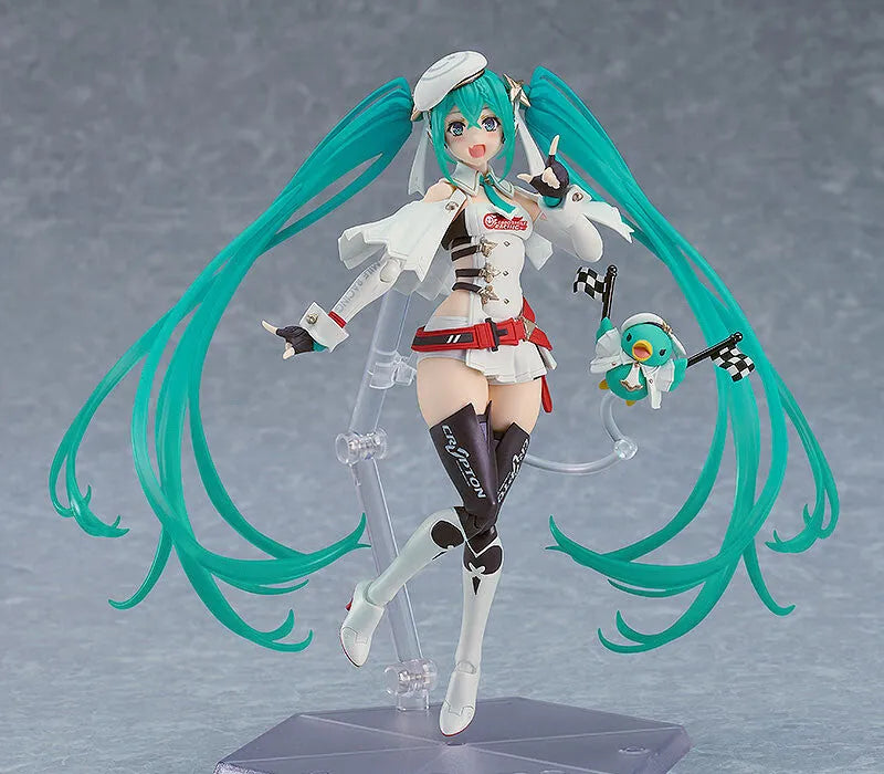 GOOD SMILE Racing - Hatsune Miku - Figma #SP-161 - Racing 2023 Ver. (GOOD SMILE Racing, Max Factory)ㅤ – Max Factory – ActionFigure Brasil