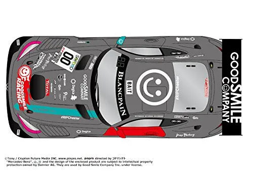 GOOD SMILE Racing - Hatsune Miku - Itasha - 1/32 - AMG 2017 SPA24H Finals Ver. (GOOD SMILE Racing)ㅤ – GOOD SMILE Racing As Manufacturer – ActionFigure Brasil