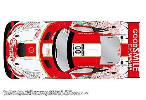 GOOD SMILE Racing - Hatsune Miku - Itasha - 1/32 - AMG 2017 SPA24H Ver. (GOOD SMILE Racing)ㅤ – GOOD SMILE Racing As Manufacturer – ActionFigure Brasil