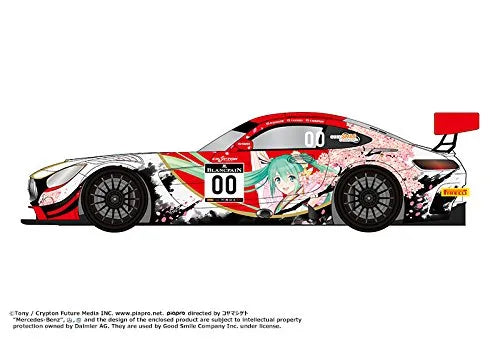 GOOD SMILE Racing - Hatsune Miku - Itasha - 1/32 - AMG 2017 SPA24H Ver. (GOOD SMILE Racing)ㅤ – GOOD SMILE Racing As Manufacturer – ActionFigure Brasil