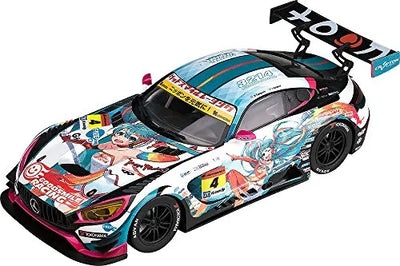 GOOD SMILE Racing - Hatsune Miku - Itasha - 1/32 - Mercedes-Benz AMG GT3 - 2016 Season Opening Version (Good Smile Company)ㅤ – Good Smile Company As Manufacturer – ActionFigure Brasil