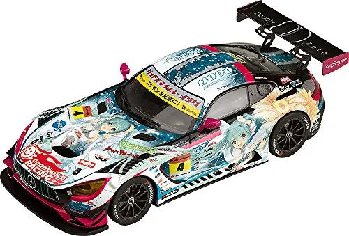 GOOD SMILE Racing - Hatsune Miku - Itasha - 1/32 - Mercedes-Benz AMG GT3 - 2017 Season Opening Victory Version (Good Smile Company)ㅤ – Good Smile Company – ActionFigure Brasil