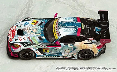 GOOD SMILE Racing - Hatsune Miku - Itasha - 1/32 - Mercedes-Benz AMG GT3 - 2017 Season Opening Victory Version (Good Smile Company)ㅤ – Good Smile Company – ActionFigure Brasil