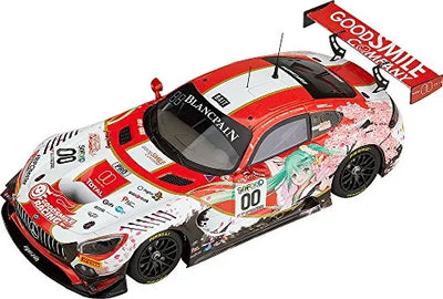 GOOD SMILE Racing - Hatsune Miku - Itasha - 1/43 - AMG: 2017 SPA24H Ver. (GOOD SMILE Racing)ㅤ – GOOD SMILE Racing As Manufacturer – ActionFigure Brasil